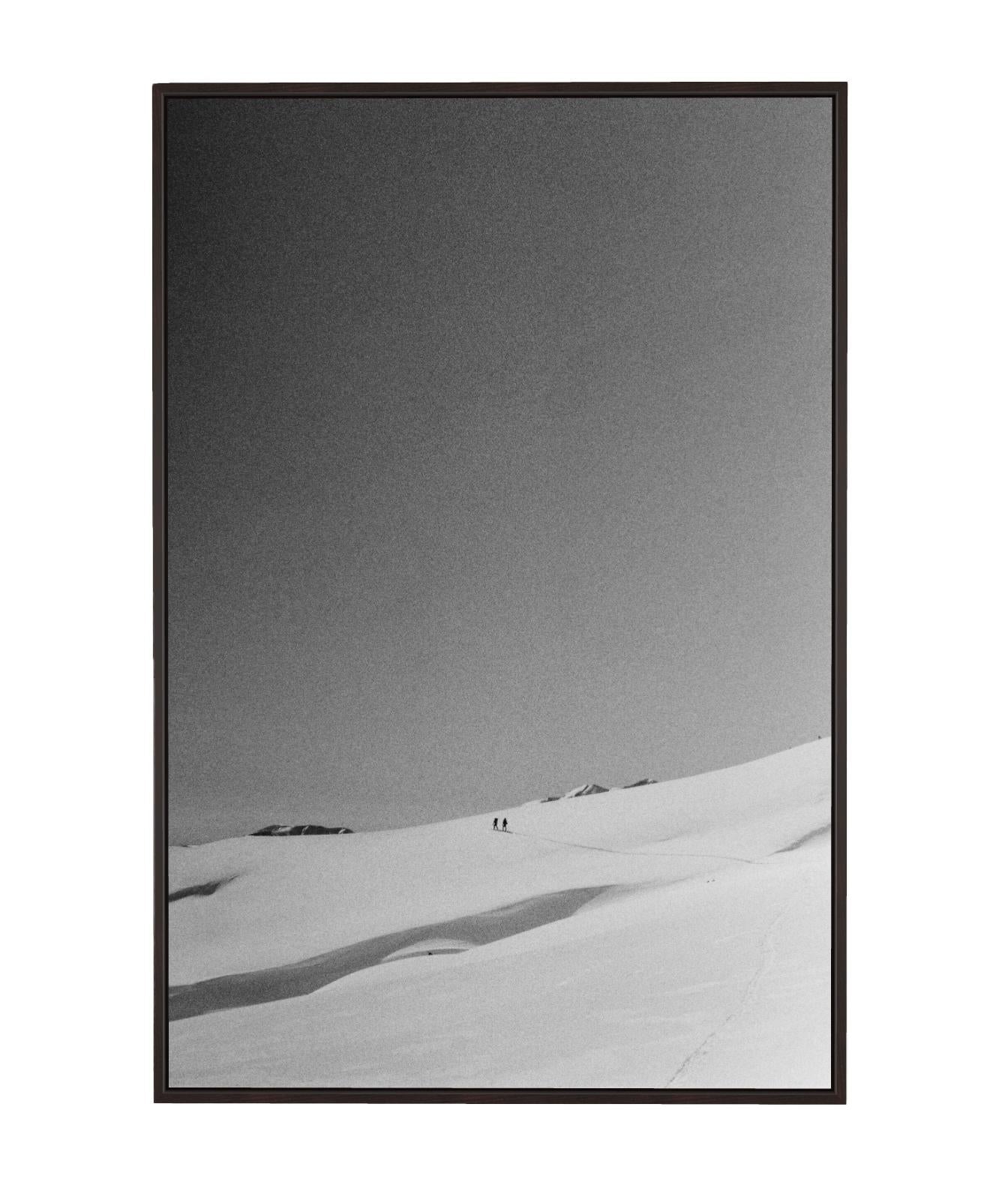 Sundance - Mountain Skiing Black & White Art Photography For Sale 1