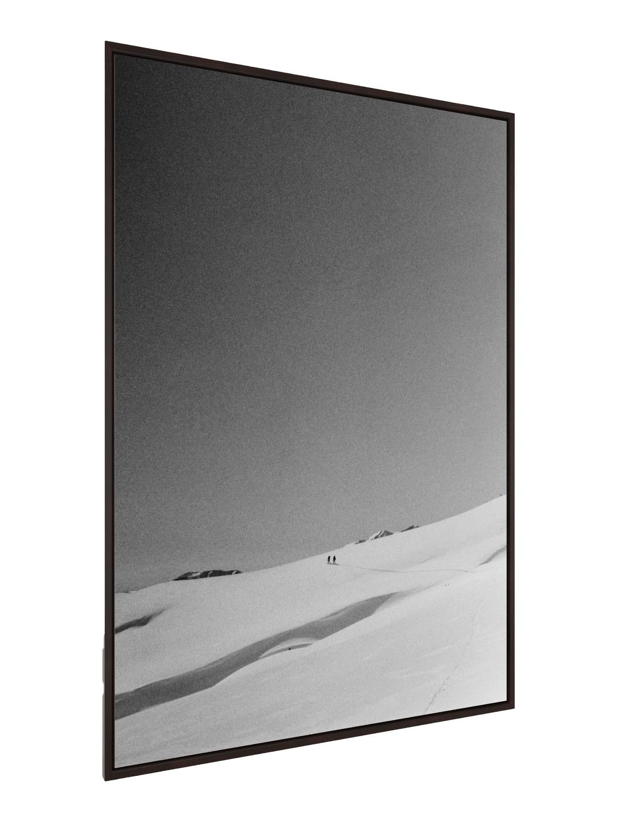 Sundance - Mountain Skiing Black & White Art Photography For Sale 1