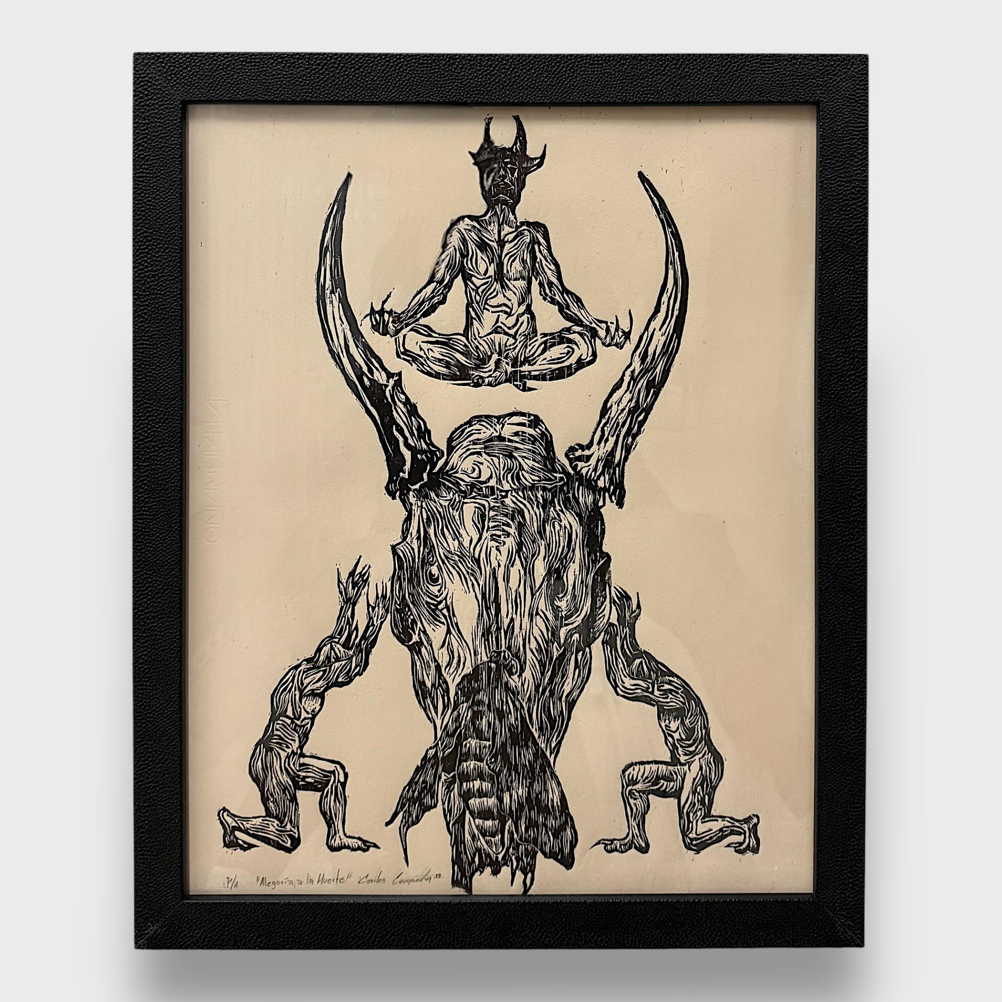 ALLEGORY OF DEATH - Print by Carlos C