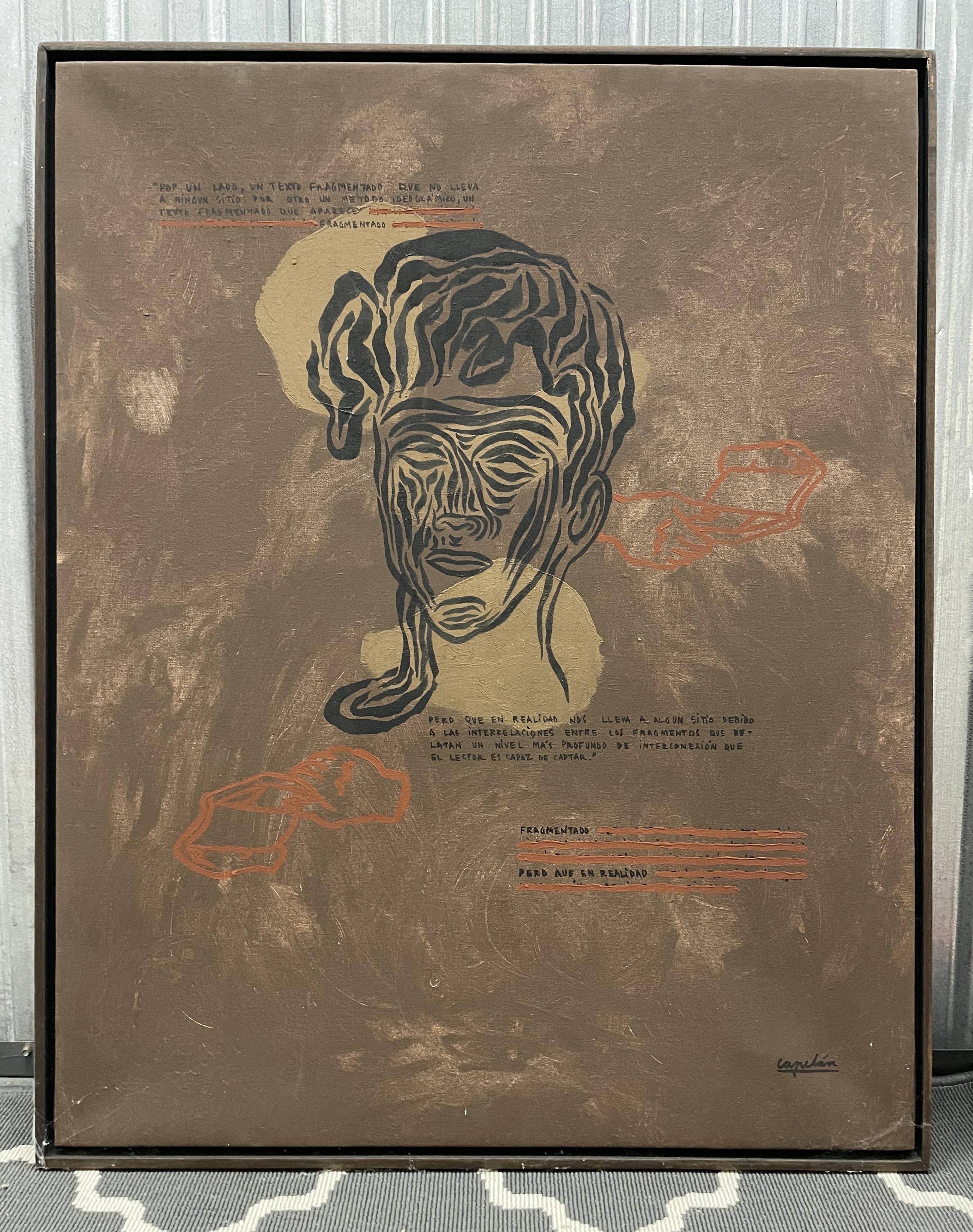 Untitled - Mixed Media Art Contemporáneo de Carlos Capelan