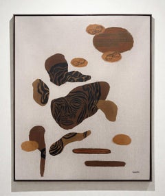 „Ohne Titel #94034“ und „Ohne Titel #94029“. Zeitgenössische Mixed Media Malerei
