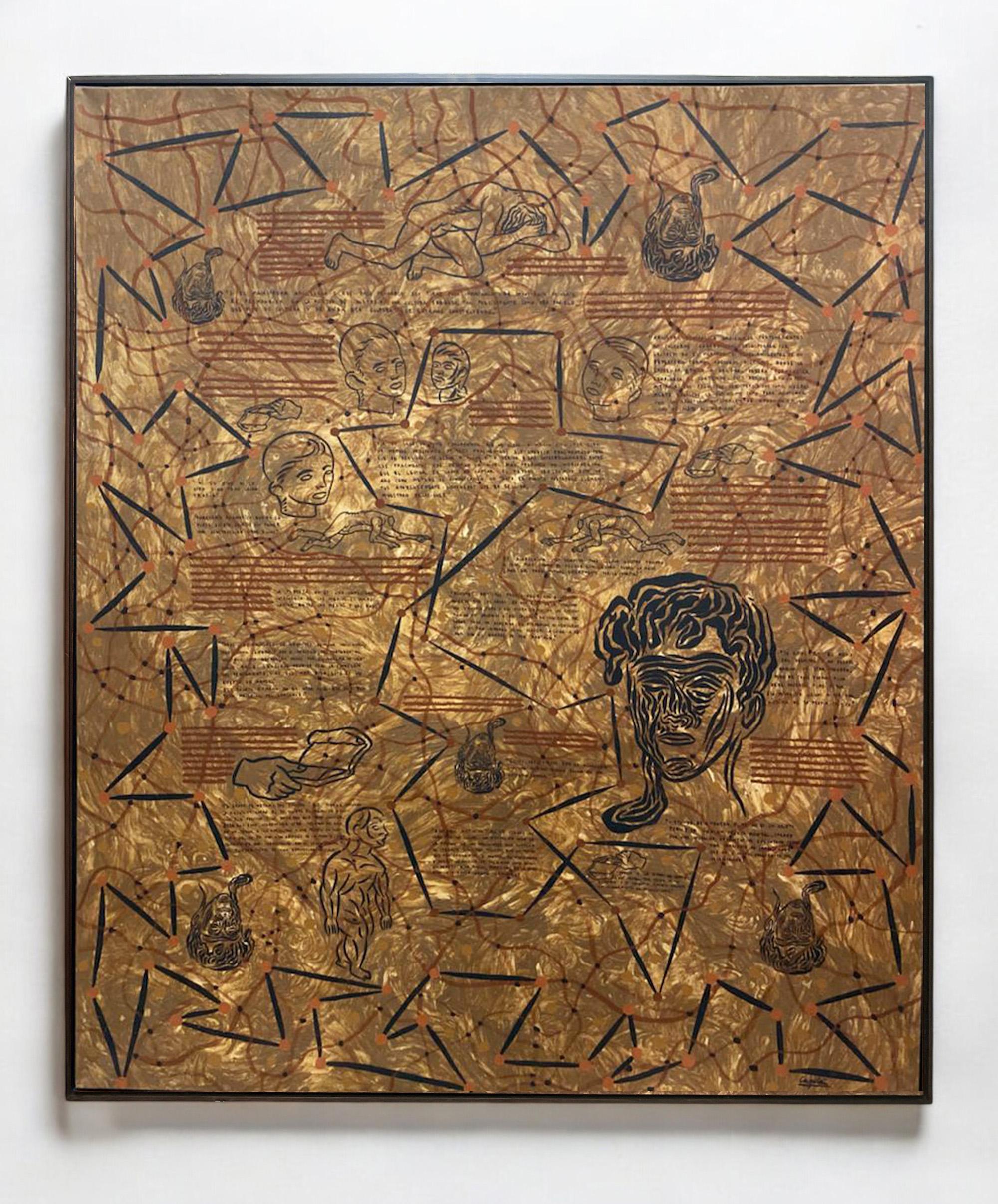 Carlos Capelan Abstract Painting - Untitled. Ref. 94020