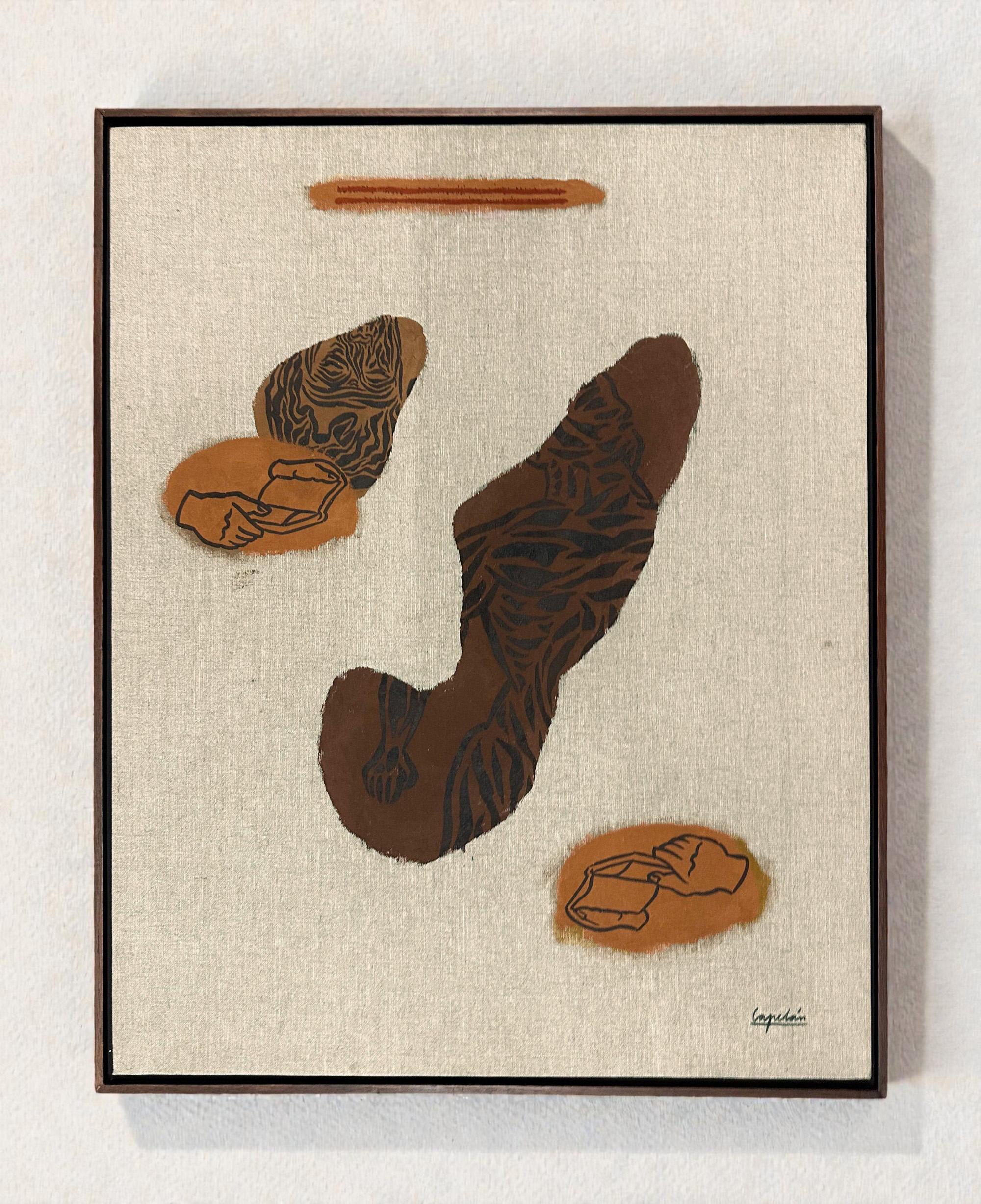 Carlos Capelan Abstract Painting - Untitled. Ref. 94034