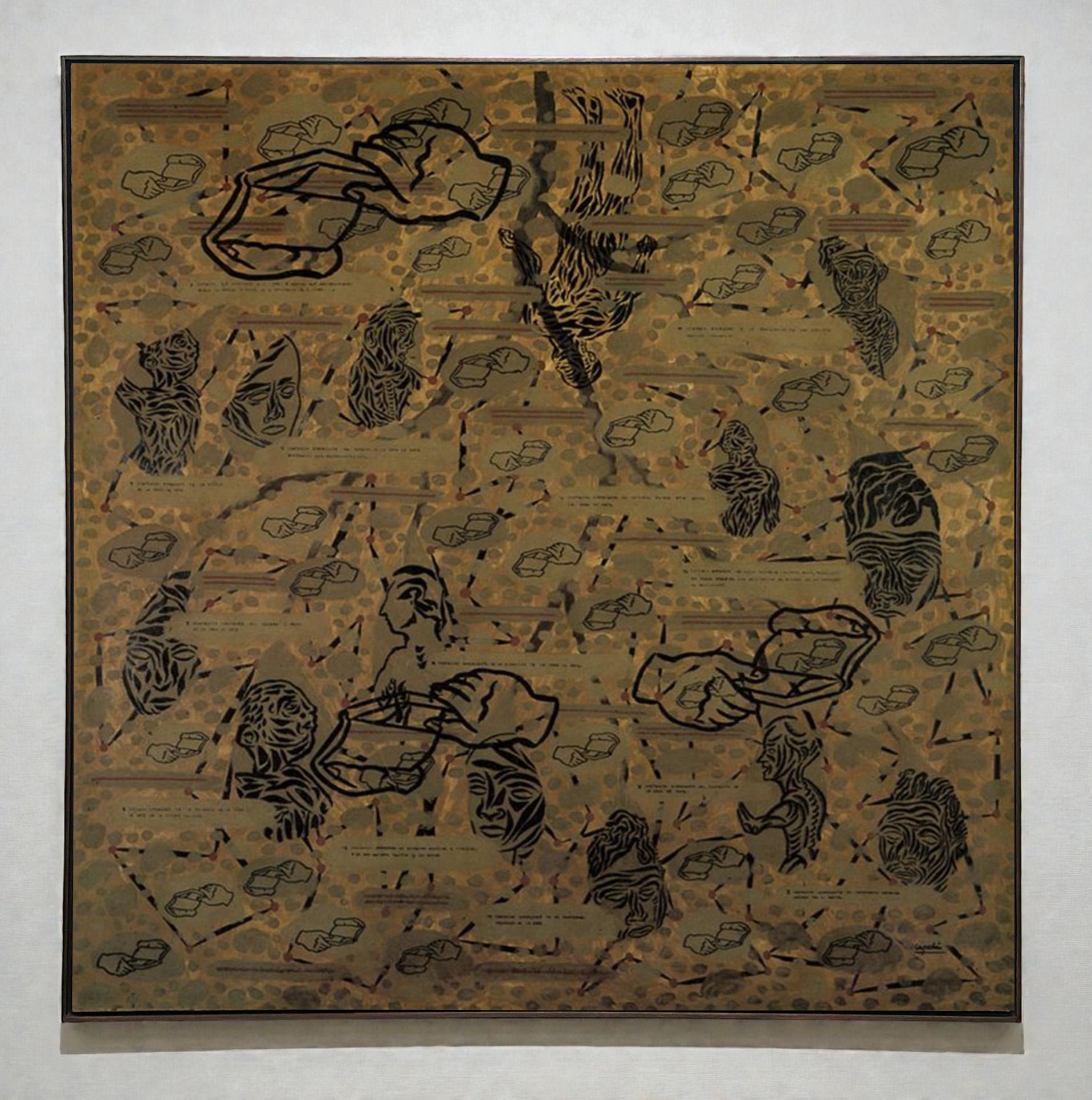 Untitled. Ref. 94035 - Mixed Media Art by Carlos Capelan