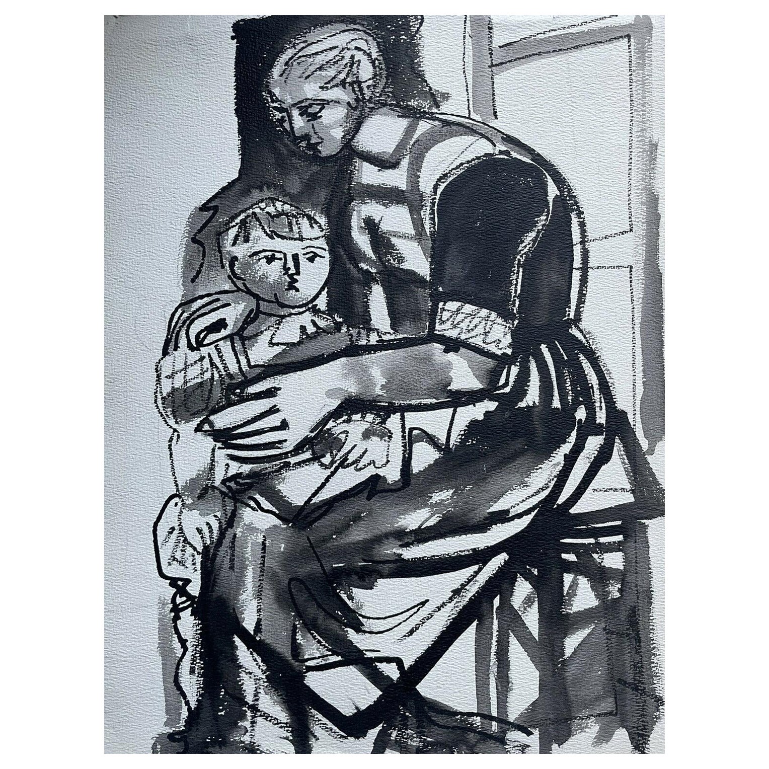 Carlos Carnero Large Original Painting, Fernand Leger Assistant