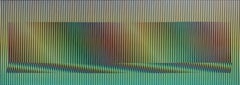 Carlos Cruz Diez, Induction chromatique a double frequence Madris B, 2008