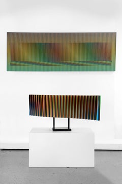 Carlos Cruz Diez, Induction chromatique a double frequence Madris B, 2008