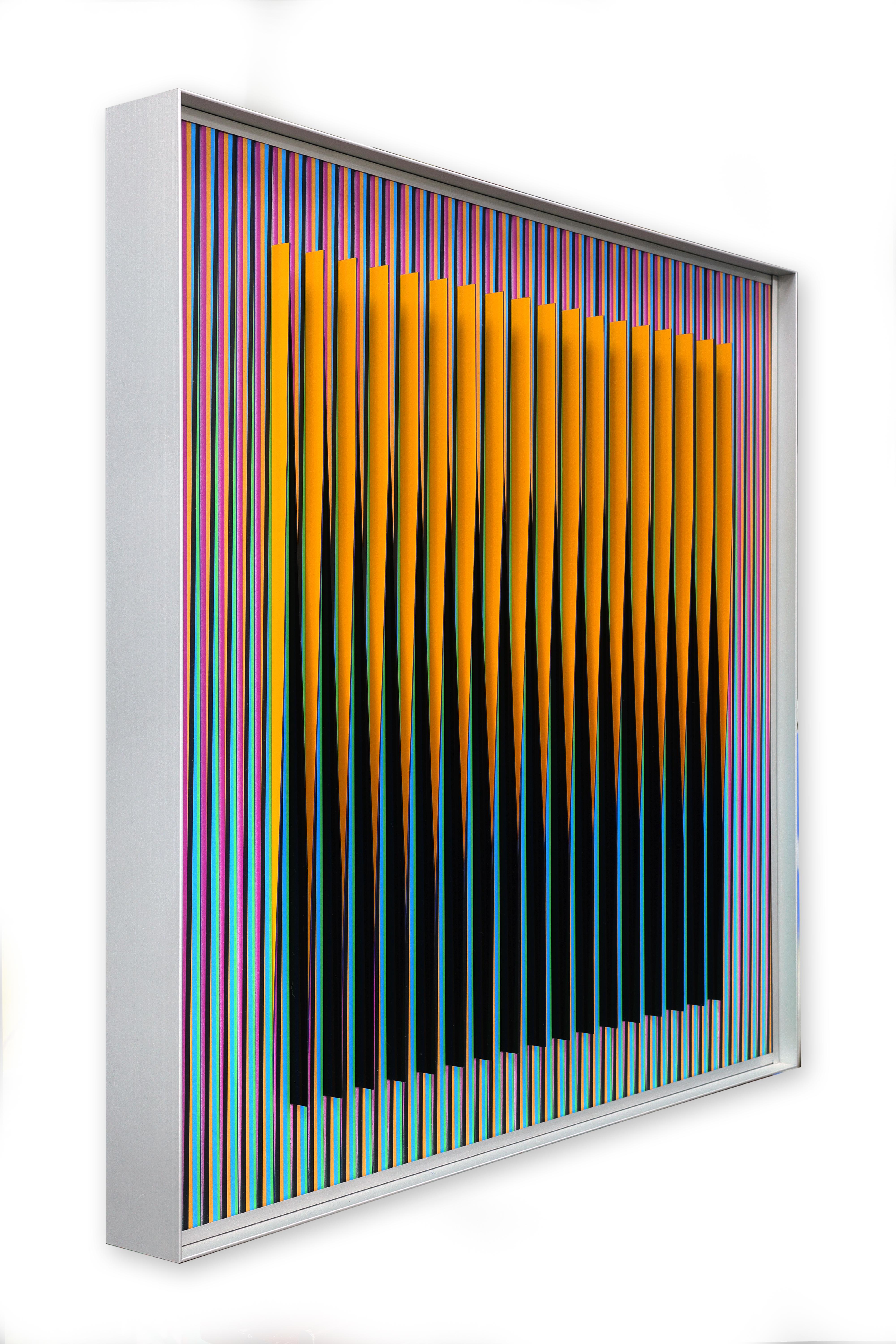 Physichromie Panam 87 2012 - Print by Carlos Cruz Diez