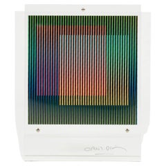 Carlos Cruz-Diez CROMOINTERFERENCIA MANIPULABLE LA DIFERENCIA