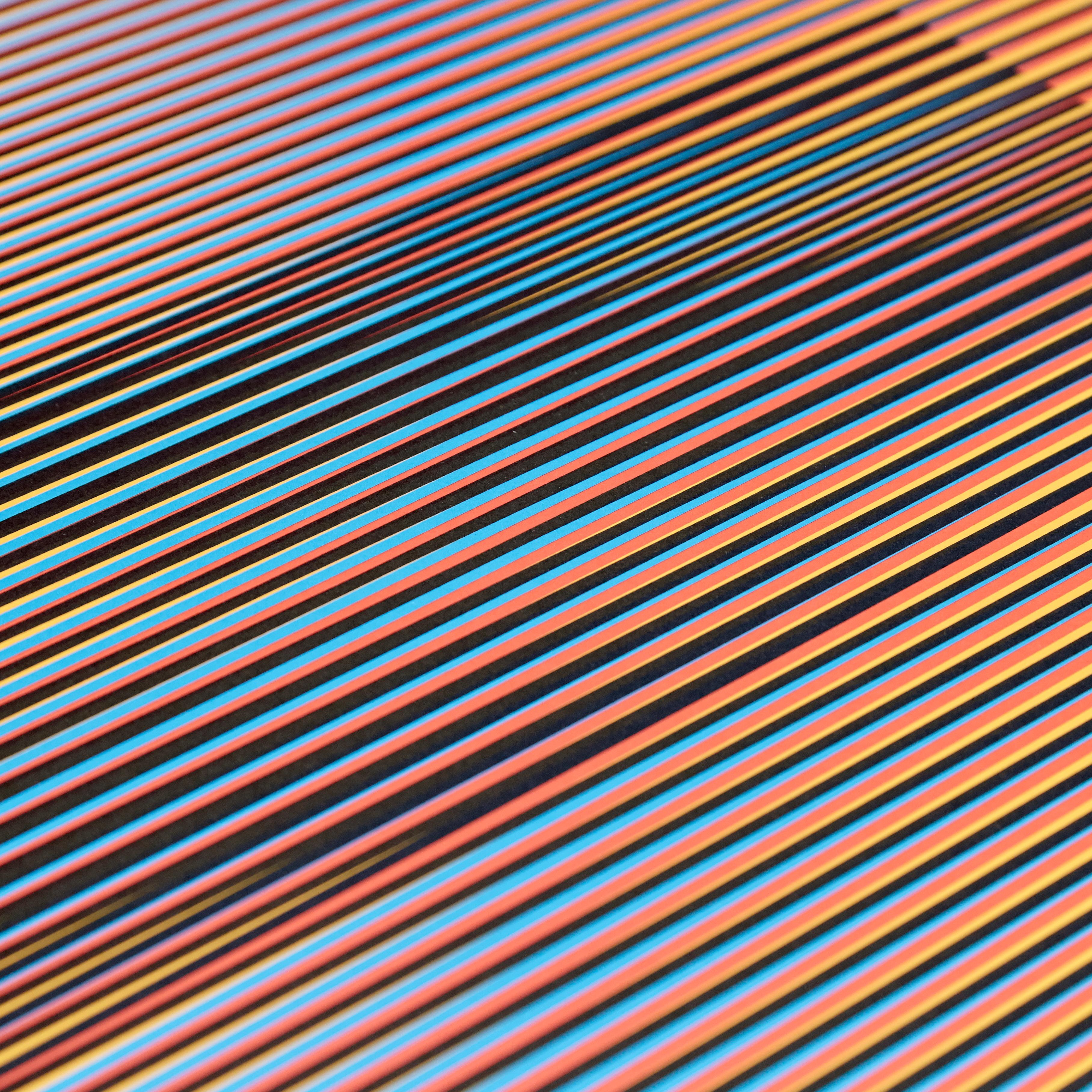 Carlos Cruz-Diez Double Frequency Chromatic Induction, 2013 3