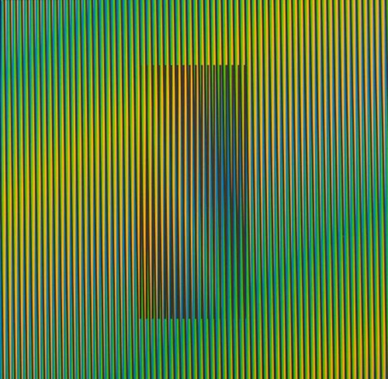 Portfolio of ten lithographs made by Carlos Cruz-Diez in 2013
Double frequency Chromatic Induction 2013
edition 40 hand signed.
Measures: 60 x 60 cm (each).



