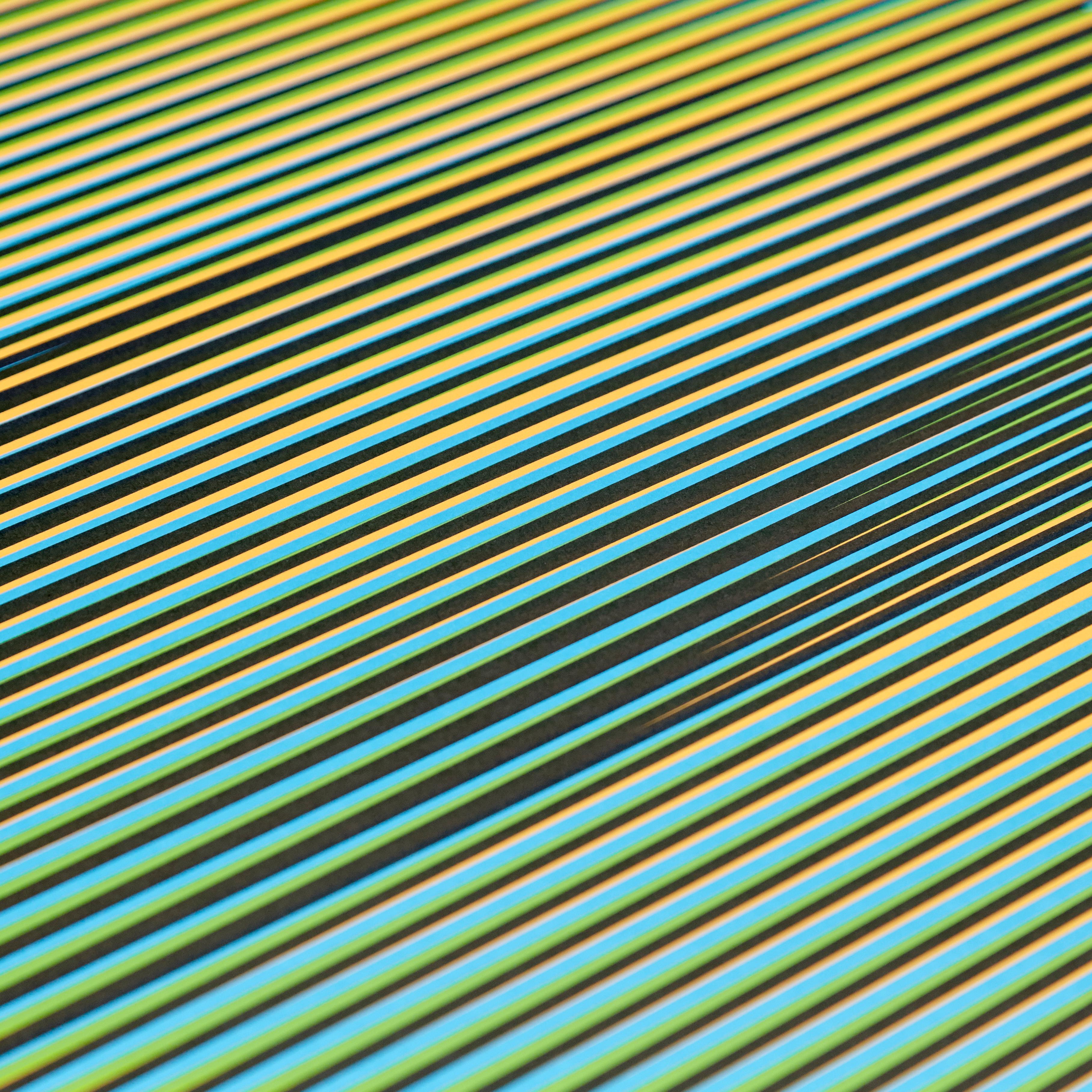 Carlos Cruz-Diez Double Frequency Chromatic Induction, 2013 2