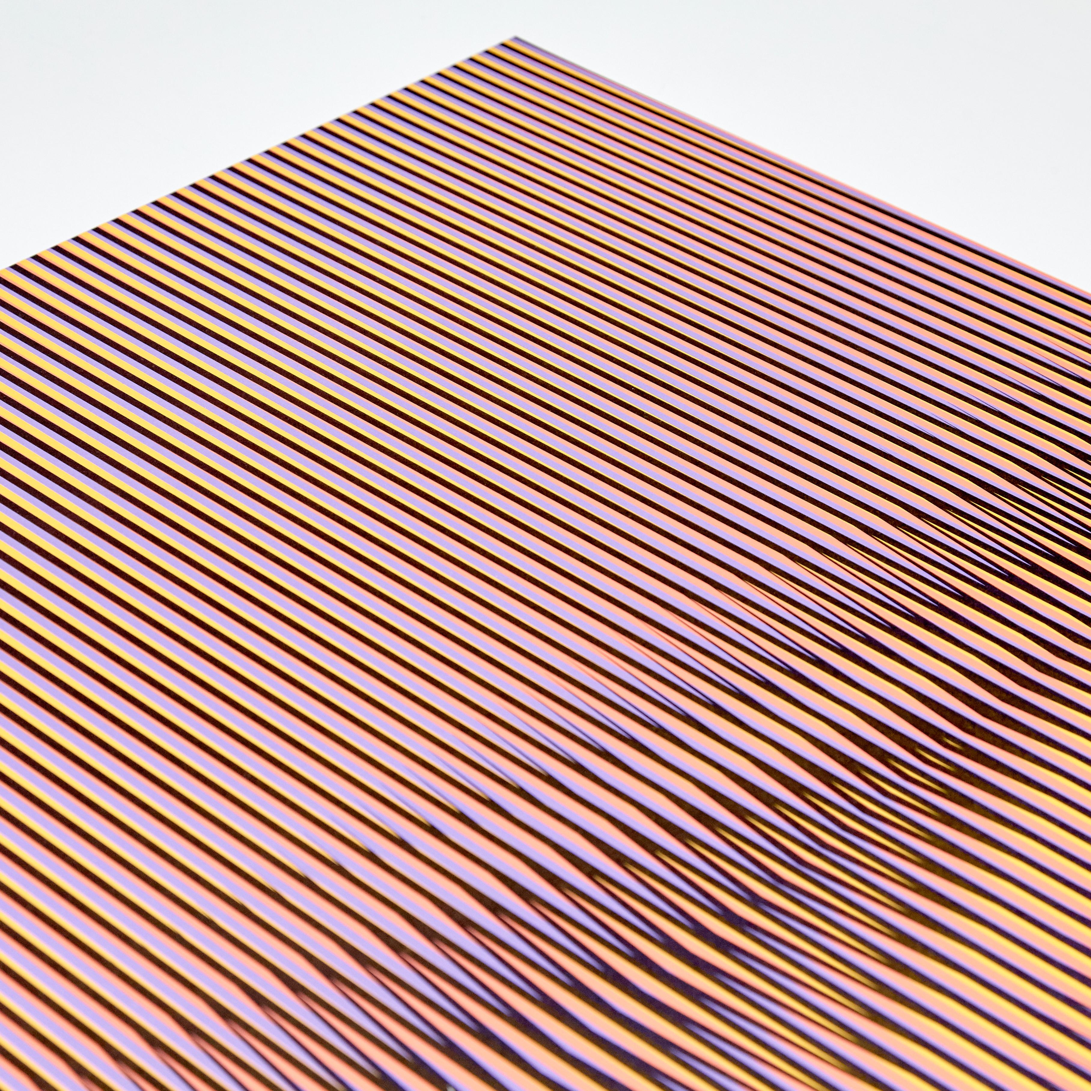 Paper Carlos Cruz-Diez Inducción Cromática a doble frecuencia, 2013