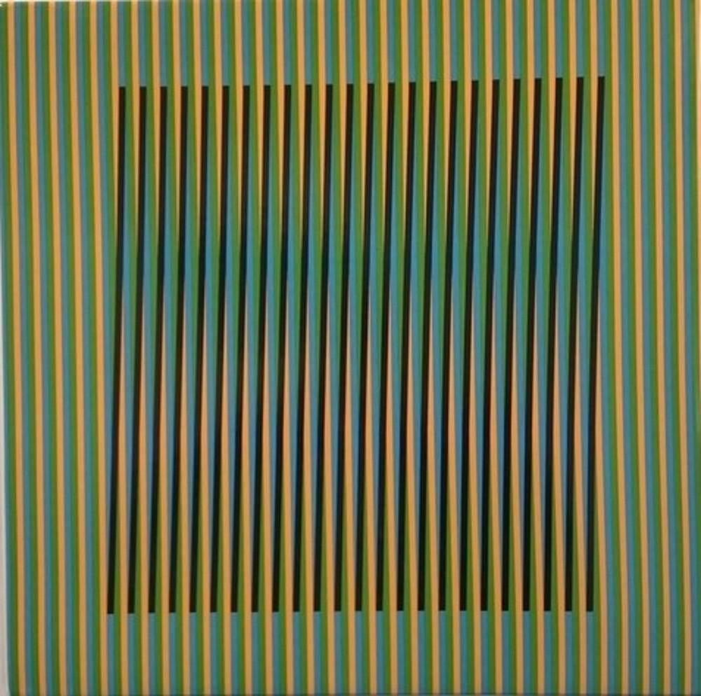 Carlos Cruz-Diez Abstract Painting - Couleur additive Serie 7