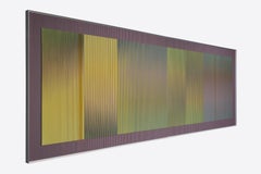 Physichromie 1530 (Diptych) - Signed Op Art on PVC Painting, 2008