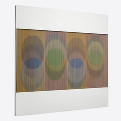 Physichromie 250 - Unique Signed Op Art Painting, 1966