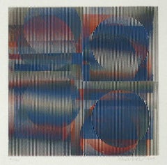Carlos Cruz-Diez Serigrafie, Ohne Titel