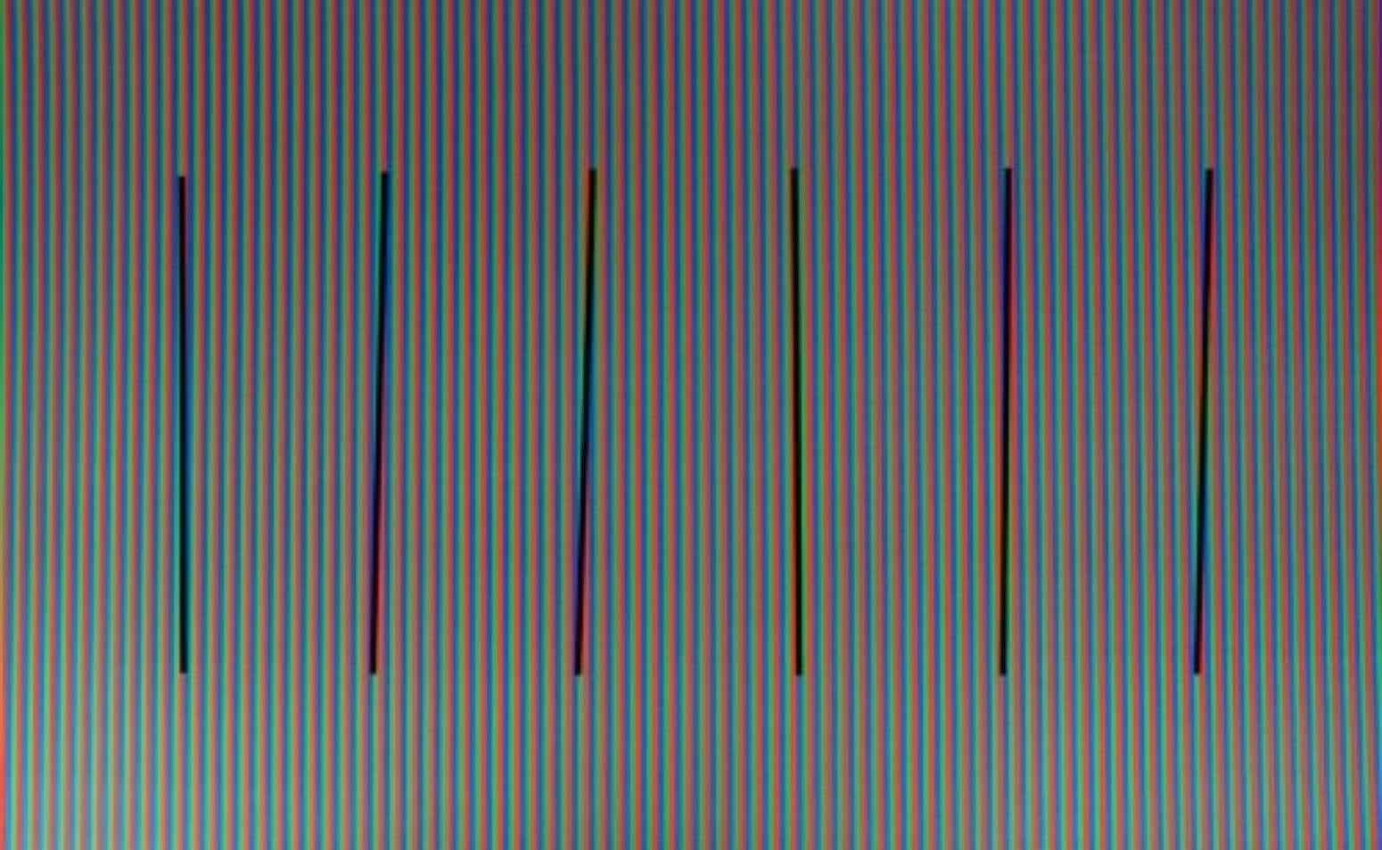 Carlos Cruz-Diez Abstract Print - Couleur à l'Espace Jerez