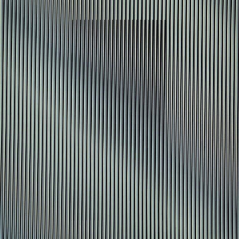 Carlos Cruz-Diez Abstract Print - Couleur Additive Gris Dos