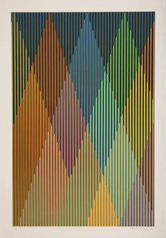 "Couleur Additive Perseus" by Carlos Cruz-Diez, 21st Century, Optical Art