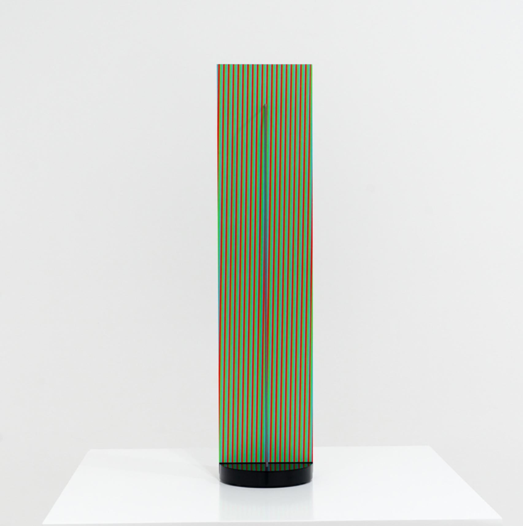 CARLOS CRUZ-DÍEZ - COULEUR À L’ESPACE ARIEL
Date of creation: 2011
Medium: Chromography on PVC and steel
Edition: 75
Size: 52 x 12 x 12 cm
Condition: In perfect conditions, brand new
Limited edition sculpture hand signed in pencil by the artist