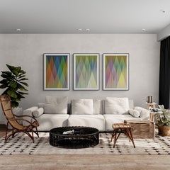 CARLOS CRUZ-DÍEZ - COULEUR ADDITIVE PERSEUS. Op Art. Limited edition