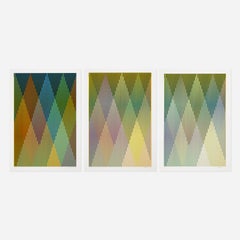 CARLOS CRUZ-DÍEZ - COULEUR ADDITIVE PERSEUS. Op Art. Edition limitée