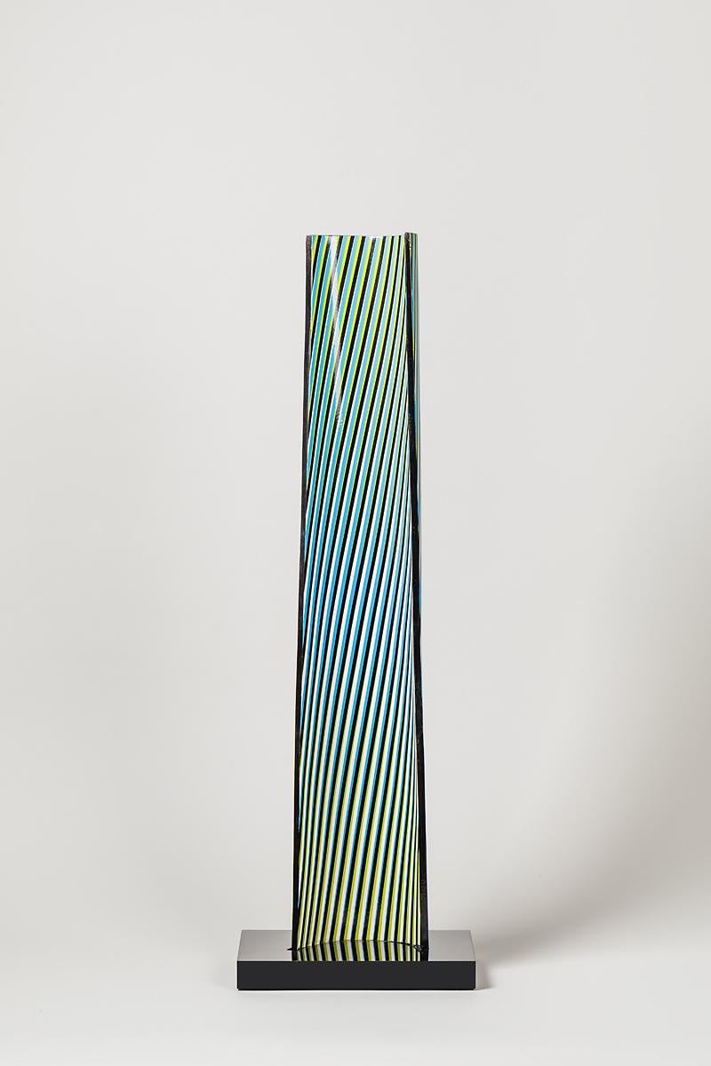 CARLOS CRUZ-DÍEZ - CROMOVELA 21. Scultura in edizione limitata. Op Art, Moderno