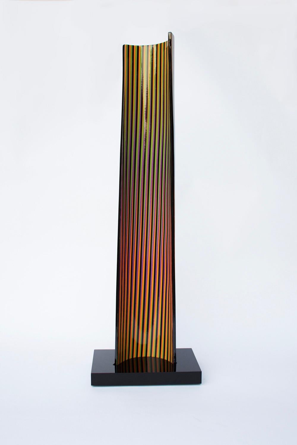 Carlos Cruz-Diez Abstract Sculpture - Cromovela 11 (Big)