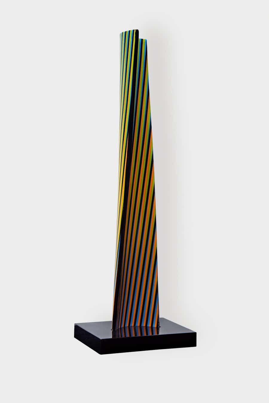 Cromovela A serie 21. Polychrome ceramic stele Ed 2/20