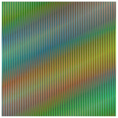 Lithographie couleur de la série semaine Tuesday de Carlos Cruz-diez, 2013