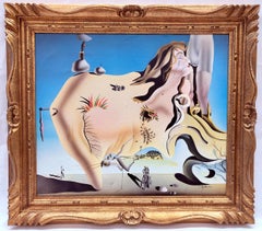 El gran masturbador (tras Salvador Dalí) - Técnica mixta sobre tela