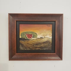 Sandia (Watermelon) Surreal Emerging Artist National Academy of Art of Uruguay