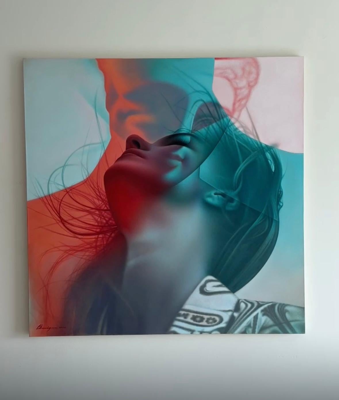 Senza titolo - Painting di Carlos Enrique Alvarez