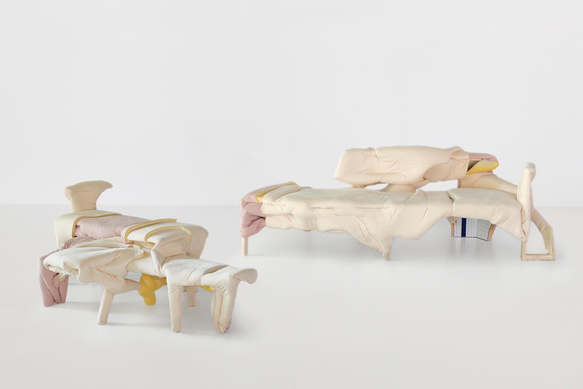 Carlos Fernández Pello Contemporary Bench from the Series 