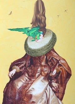 American Contemporary Art by Carlos Gamez de Francisco - Parrots and Royalty II