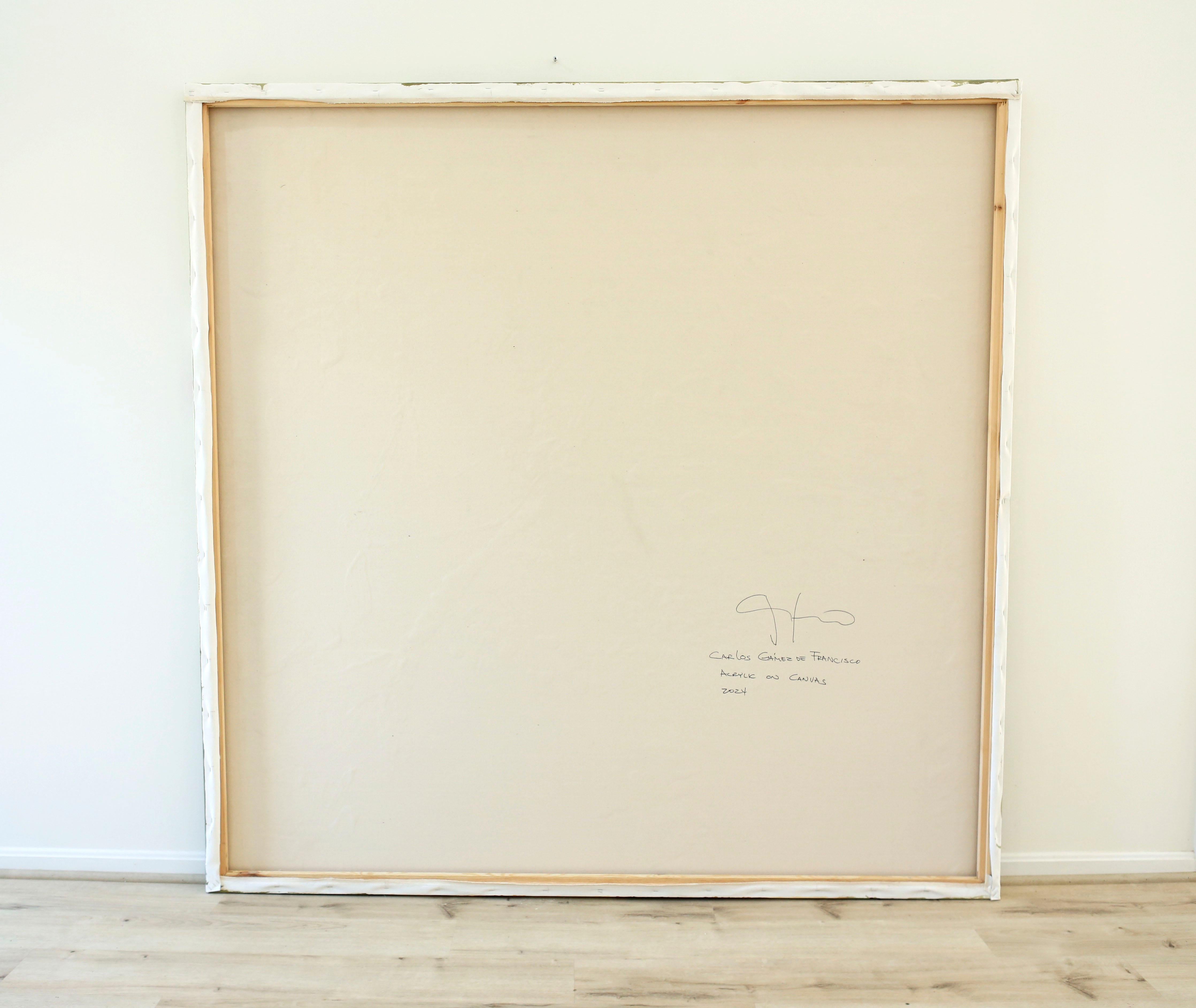 Zeitgenössische amerikanische Kunst von Carlos Gamez De Francisco  - Farbe des Glücks im Angebot 1