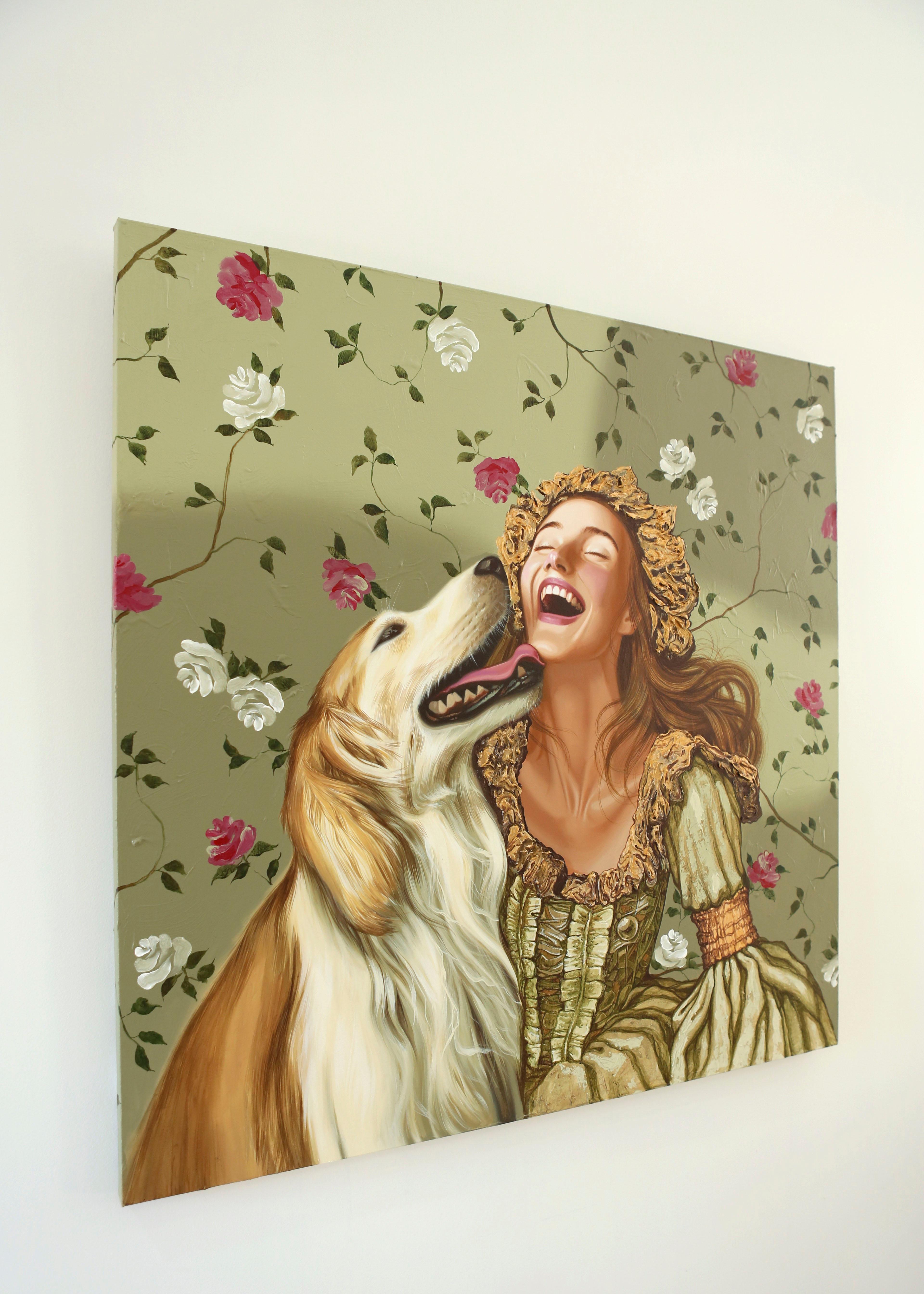 American Contemporary Art by Carlos Gamez de Francisco  - The Essence of Joy For Sale 4