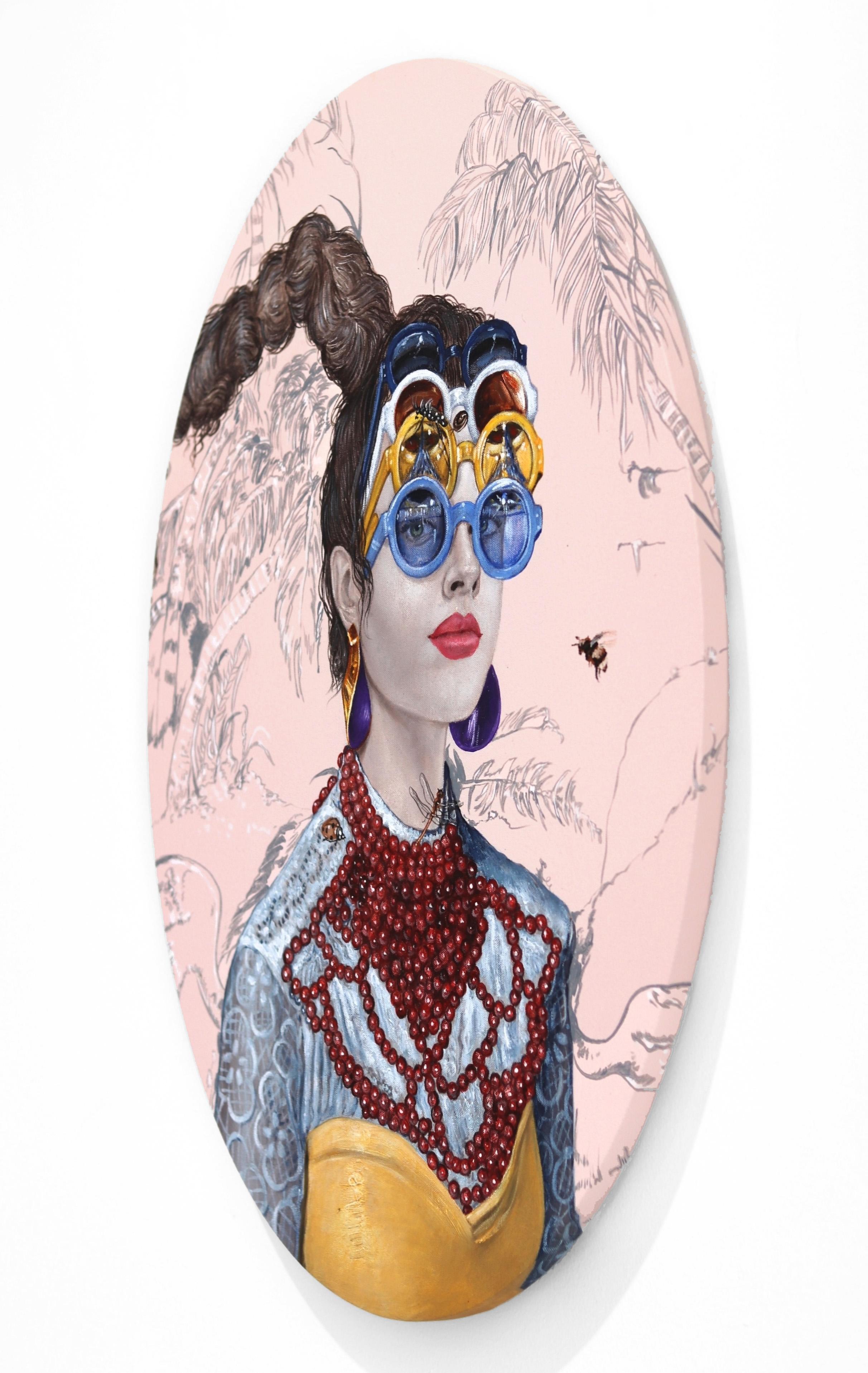 L'isola I - Opera d'arte originale surrealista di Carlos Gamez De Francisco in vendita 3