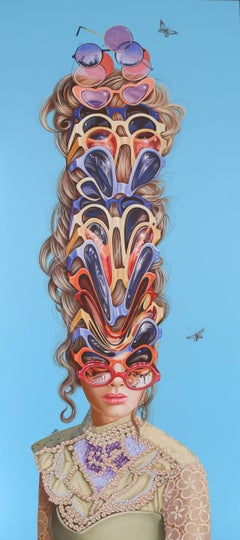Twenty Shades of Sunlight - Zeitgenössische farbige surrealistische Malerei