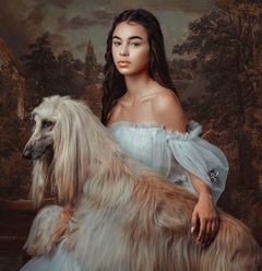 La femme avec le chien