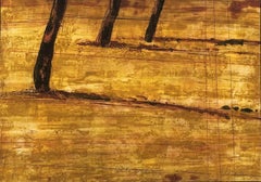 Carlos García de la Nuez, ¨Desde una isla¨, 2005, Engraving, 28x39.8 in