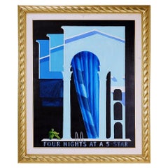 Carlos GRIPPO (Uruguay 1946) "Tepidarium" Óleo sobre lienzo - Firmado y Fechado