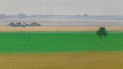 Carlos Hernández Guerra, Chaparros de Guanipa, Oil on Canvas, 1984