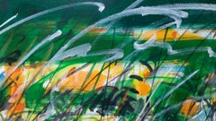 Carlos Hernández Guerra, Caligrafía de Llano, Oil on canvas, 2012