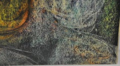 Carlos Lopez-Ruiz (Colombia 1912-1972) Guitar Playing Cowboy c.1950