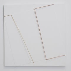 Carlos Medina, Estudio para cuatro cuadrados, Mixed Media on MDF, 2013