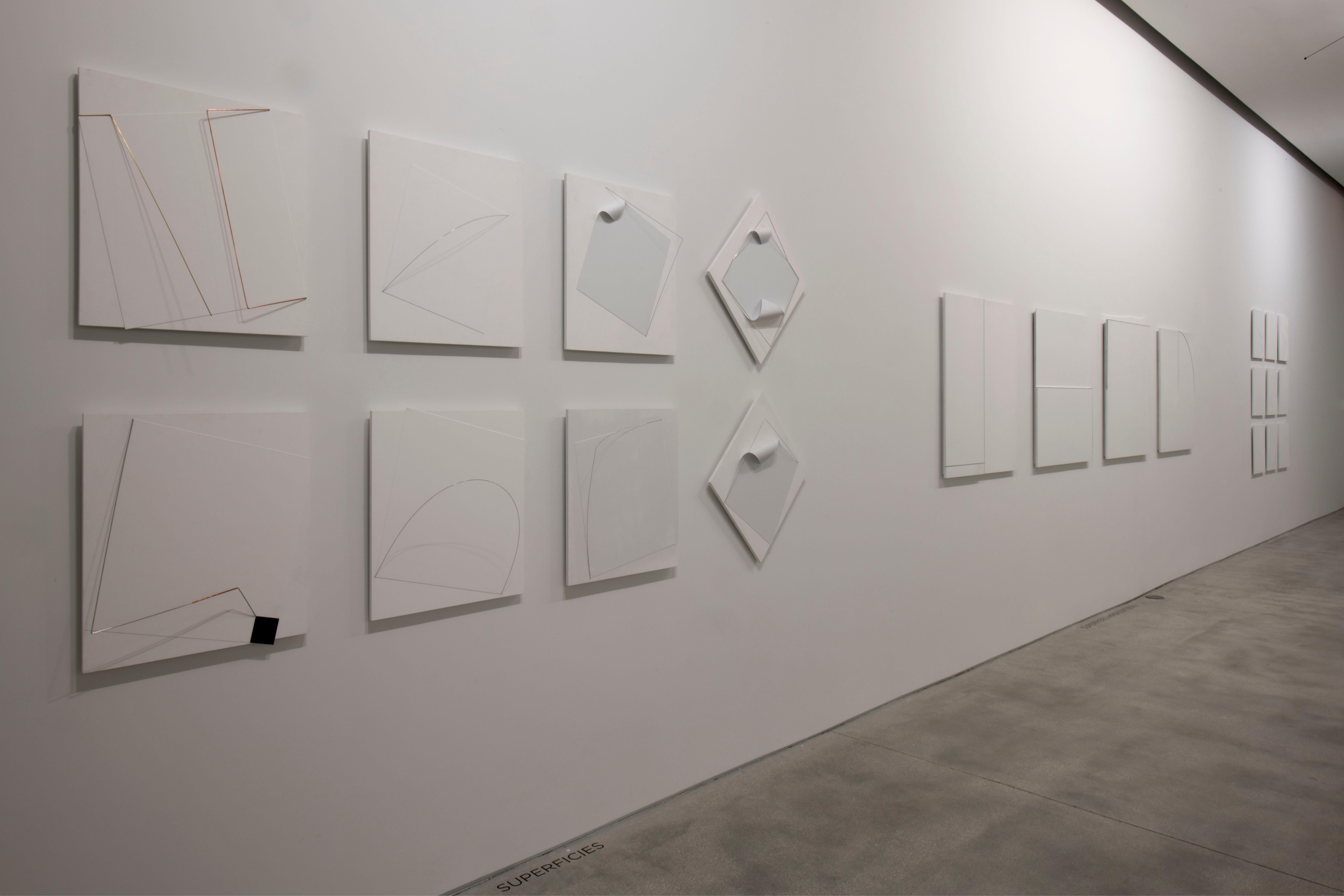 Carlos Medina, Estudio para cuatro Cuatros, Tecnica mista su MDF, 2013 in vendita 7