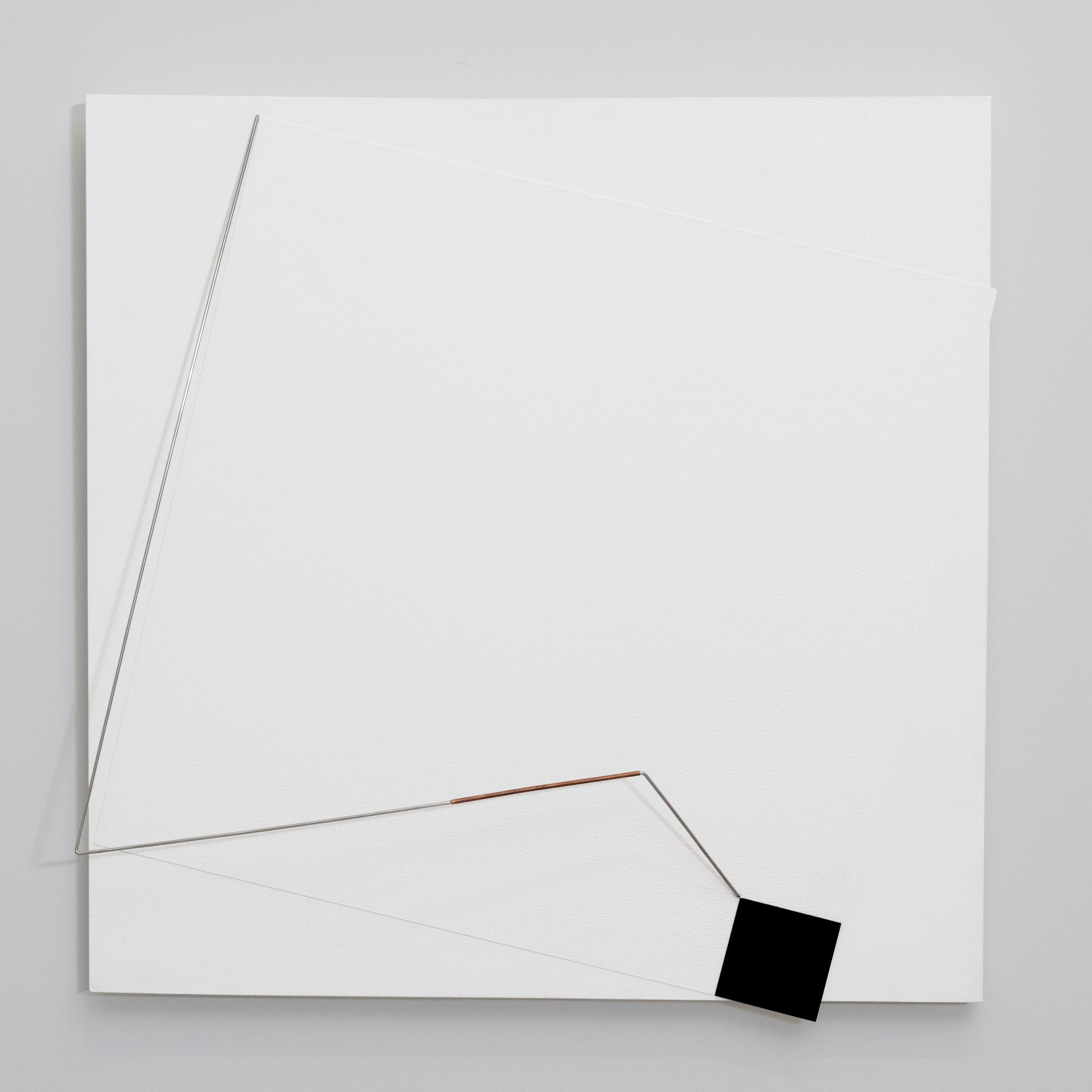 Carlos Medina, Fragmento Angular II, Mixed Media on MDF, 2013 For Sale 1