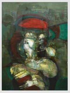 Carlos Mendez 10 Sin Pts II Acrylgemälde